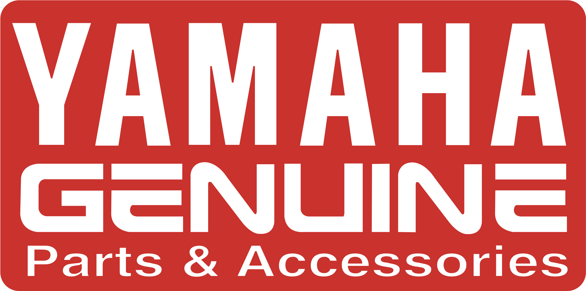 Yamaha Genuine Parts Accessories Logo