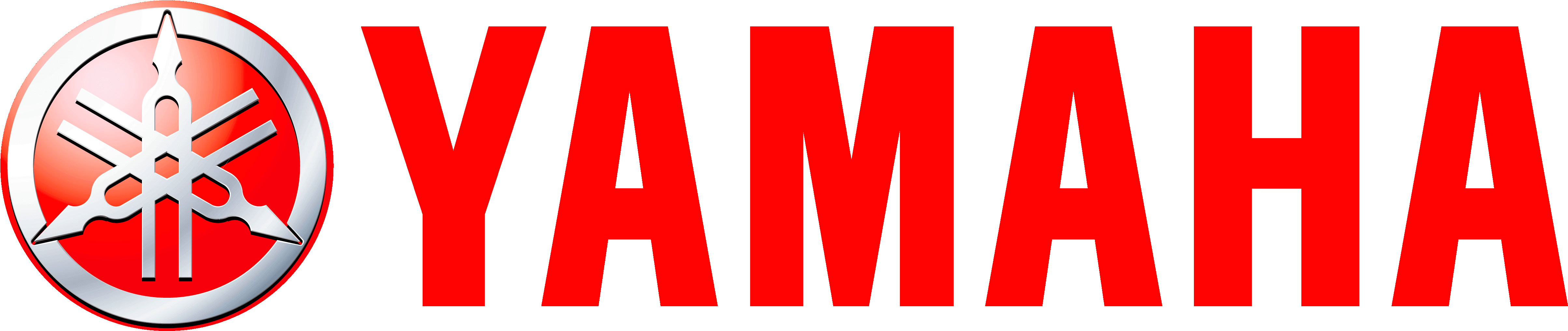 Yamaha Logo Redand Silver