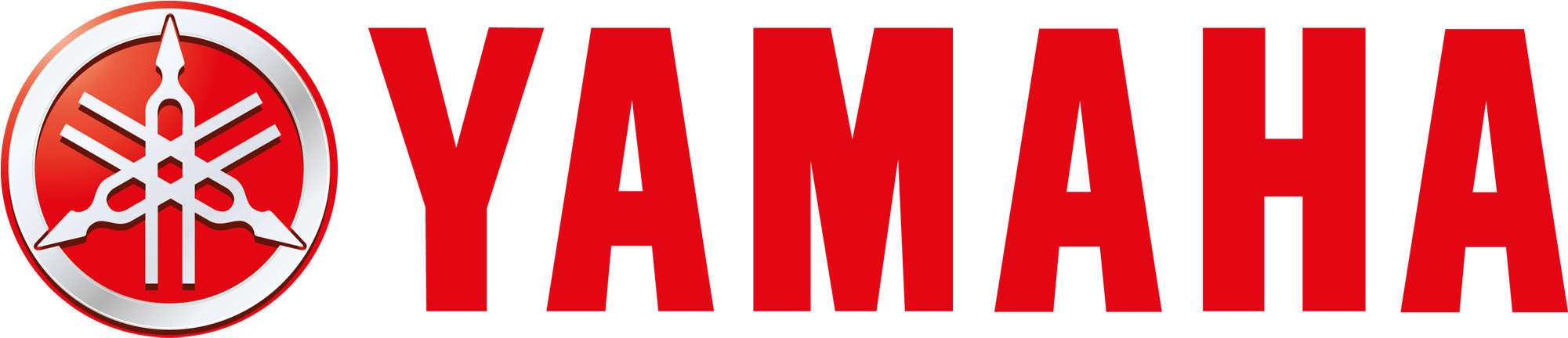 Yamaha Logo Redand White