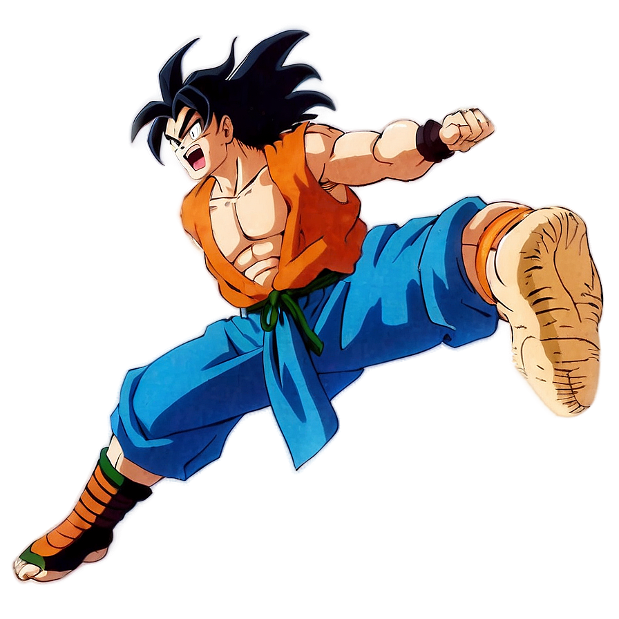 Yamcha In Action Png 89