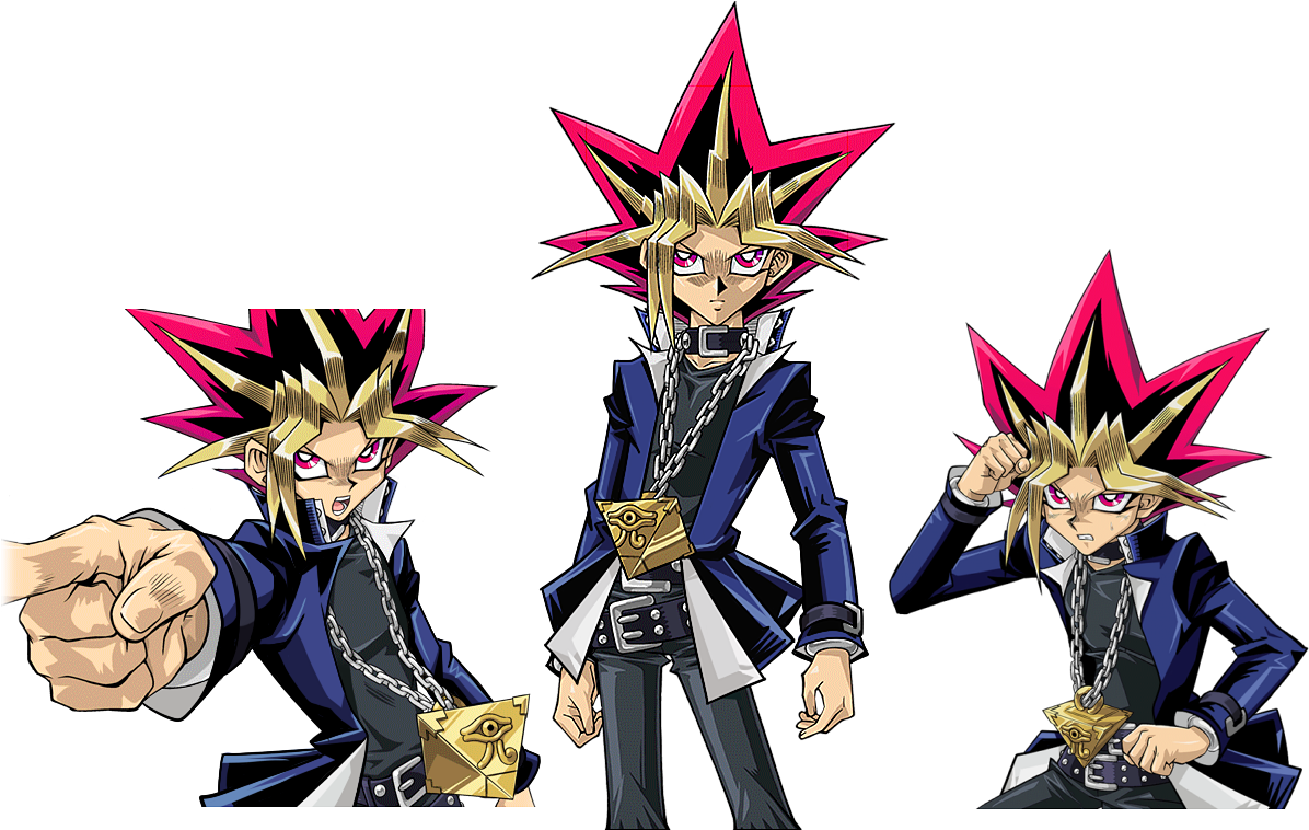 Yami Yugi Trio Poses