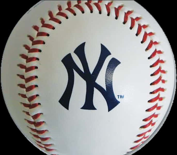 Yankees Logo Baseball