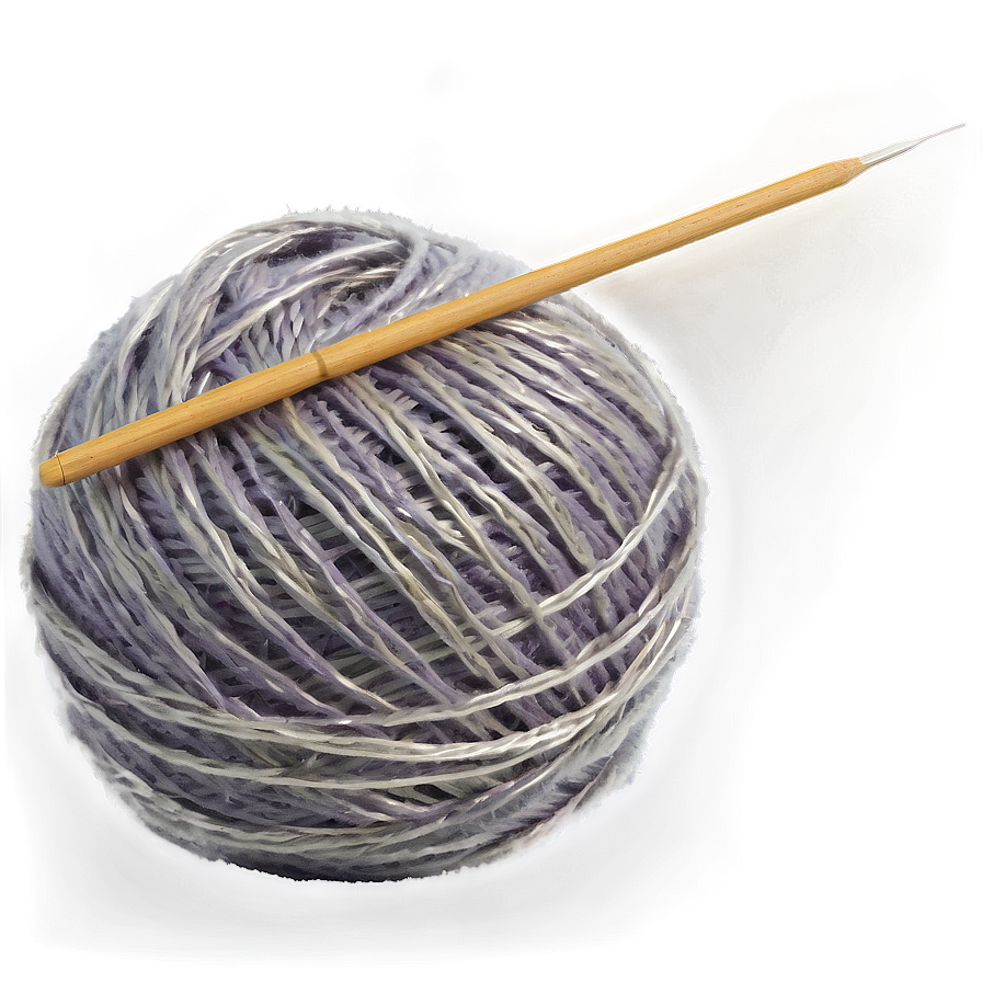 Yarn Ball With Needles Png 06212024