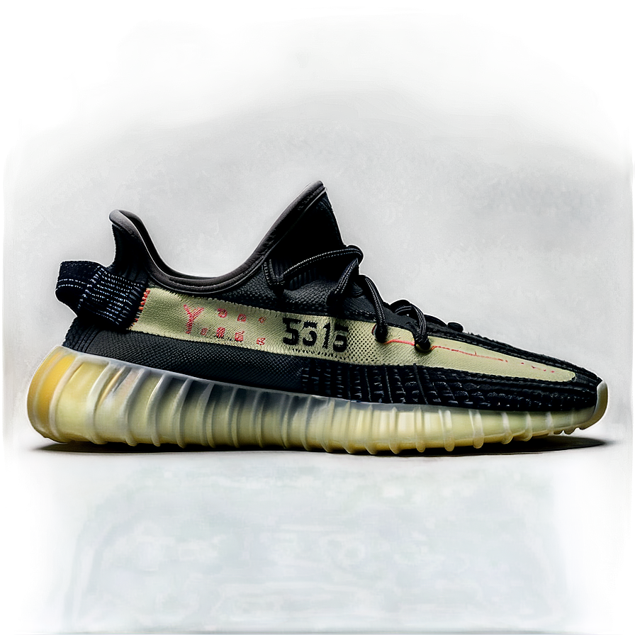 Yeezy Asriel Faded Black Png Cpu84