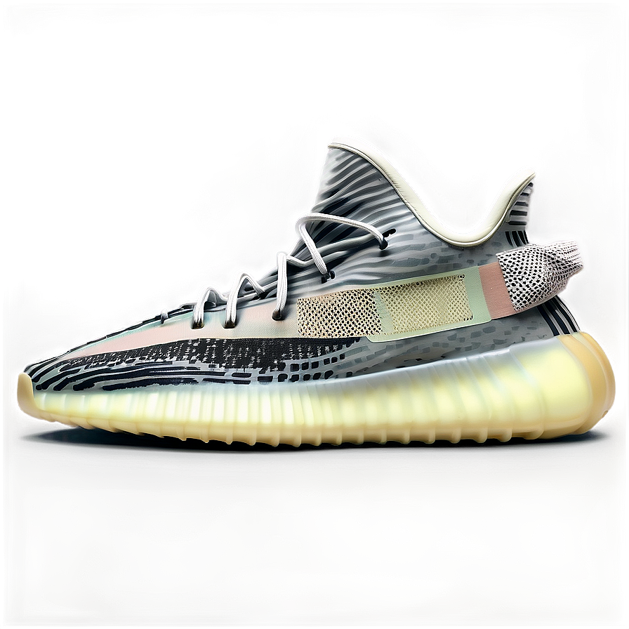 Yeezy Carbon Black Footwear Png Kgx