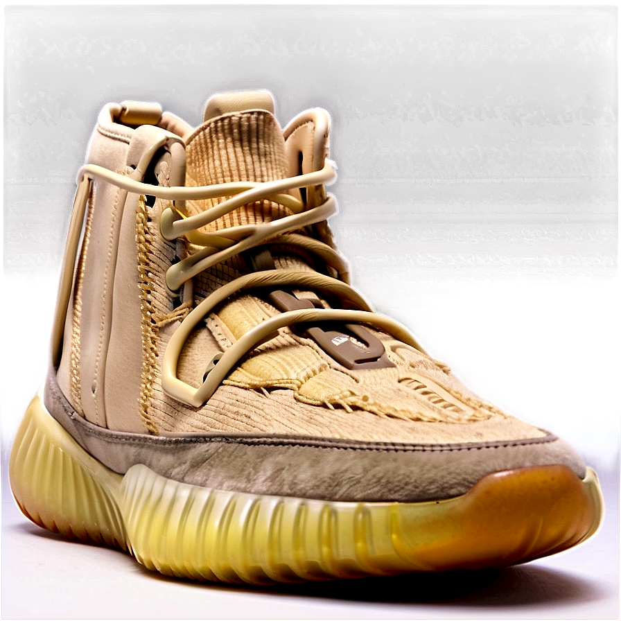 Yeezy Natural Light Shoes Png Fym94