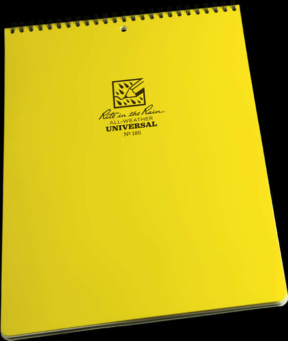 Yellow All Weather Notebook