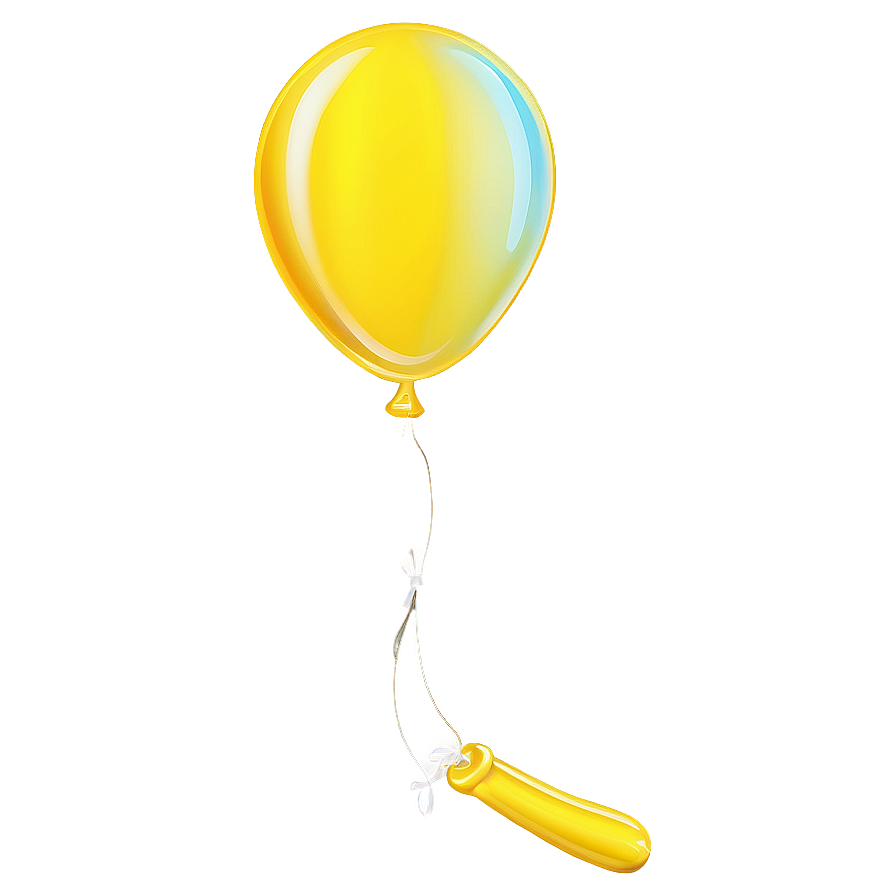 Yellow Balloon Clipart Png 79