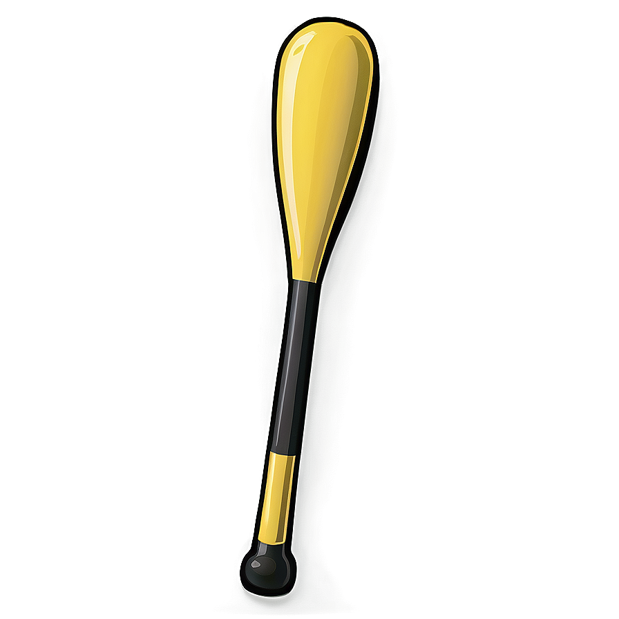 Yellow Baseball Bat Png 05242024