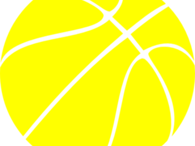 Yellow Basketball Logo Graphic