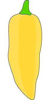 Yellow Bell Pepper Vector