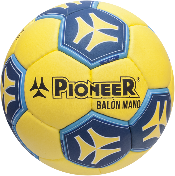 Yellow Blue Pioneer Handball