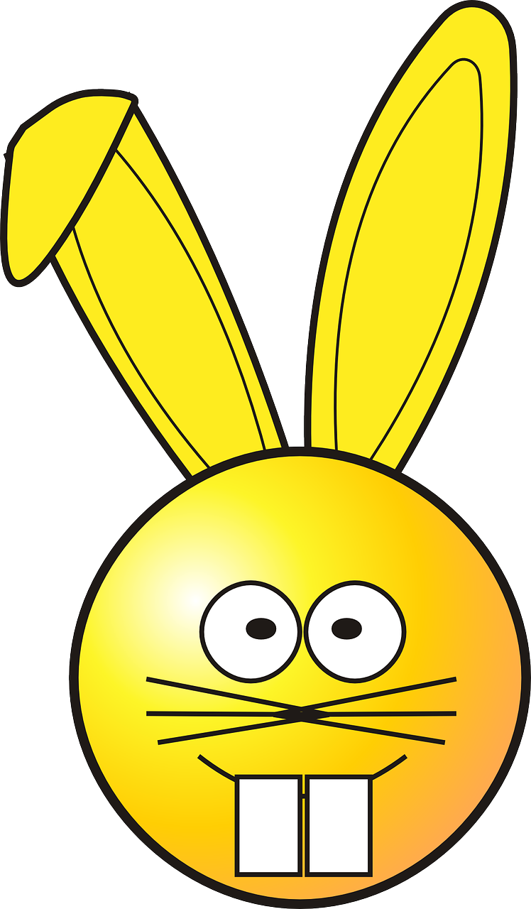 Yellow Bunny Ears Emoji