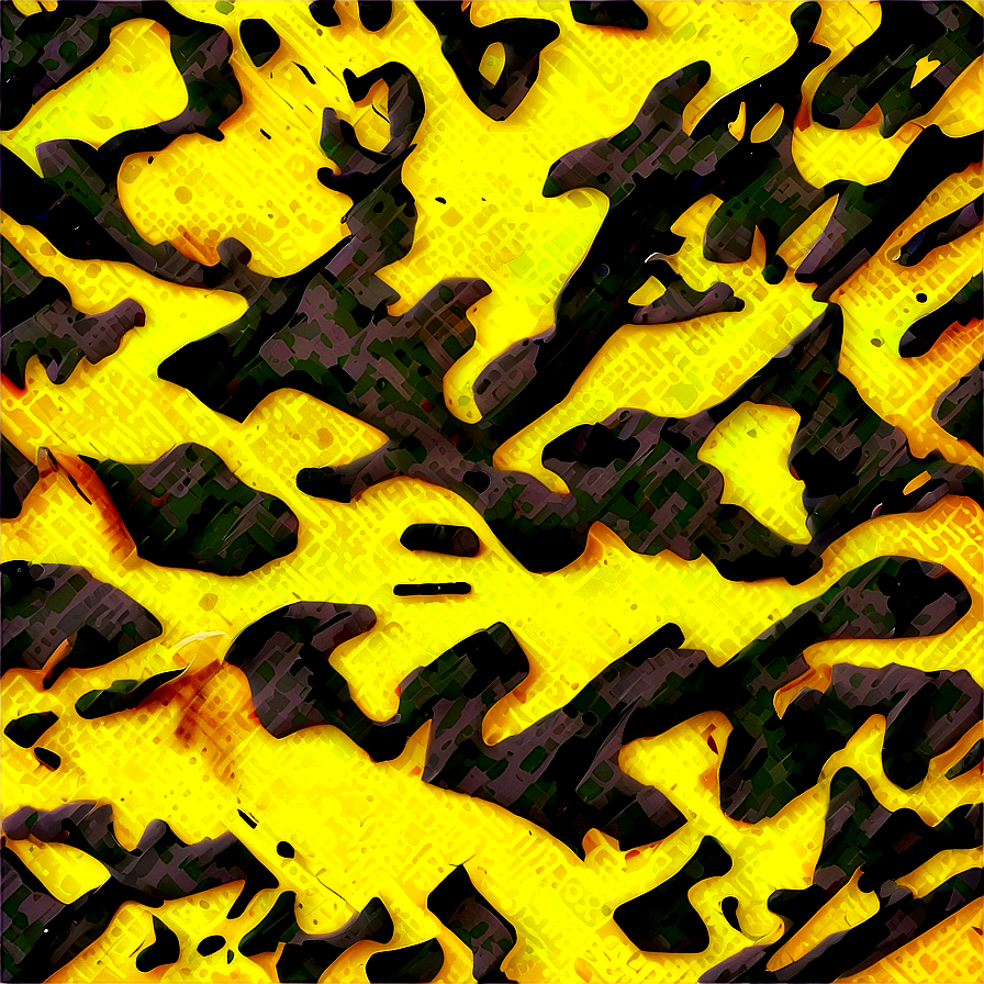 Yellow Camo Texture Png 39