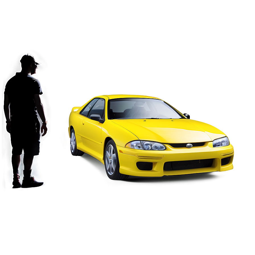 Yellow Car Silhouette Png Xod76