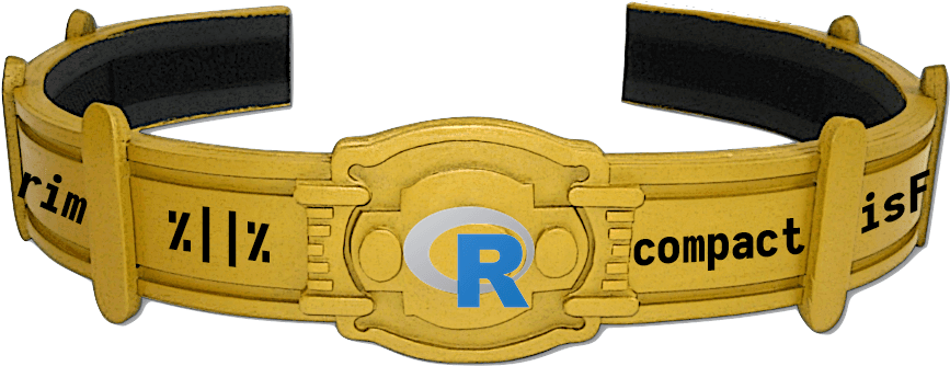 Yellow Championship Belt Graphic