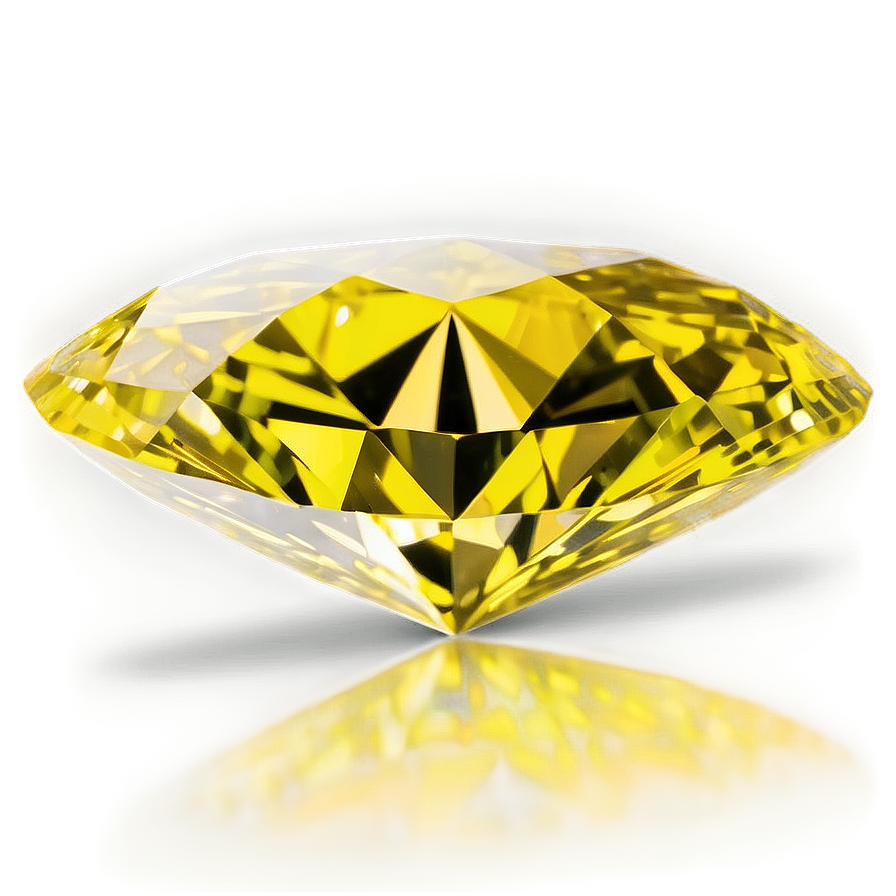 Yellow Diamond In Natural Light Png Ipm