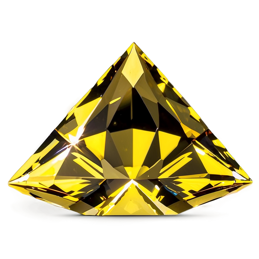 Yellow Diamond In Sunlight Png 06292024