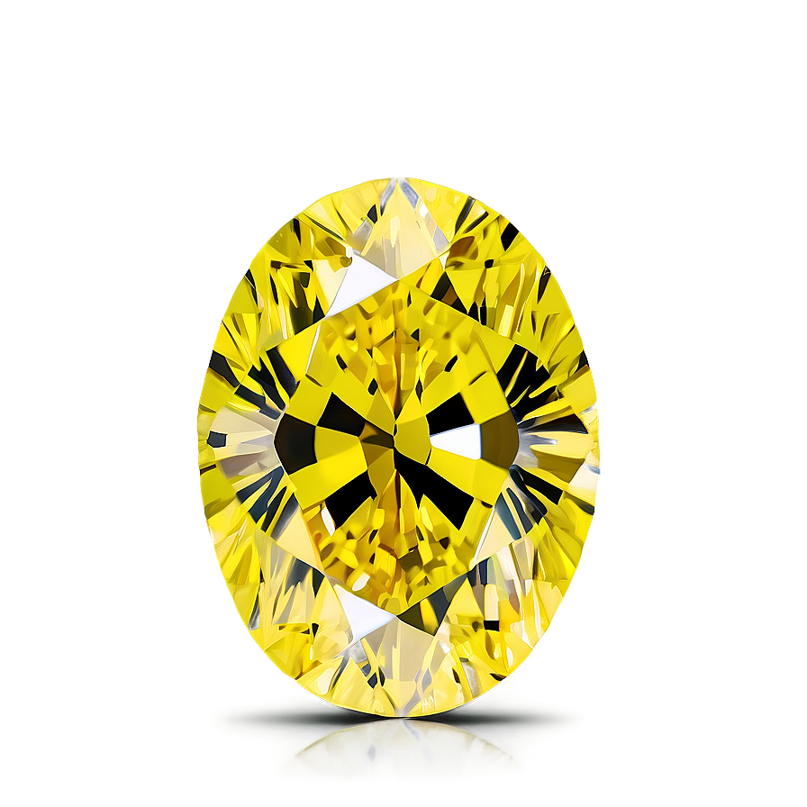 Yellow Diamond Solitaire Png 06292024