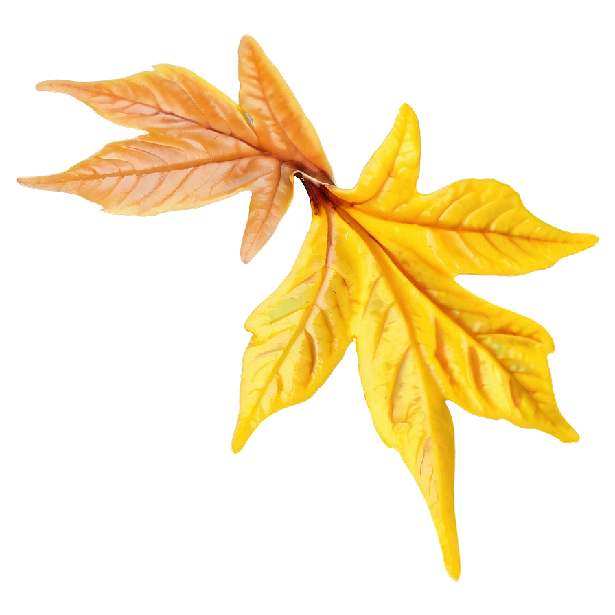 Yellow Fall Leaves Png 83
