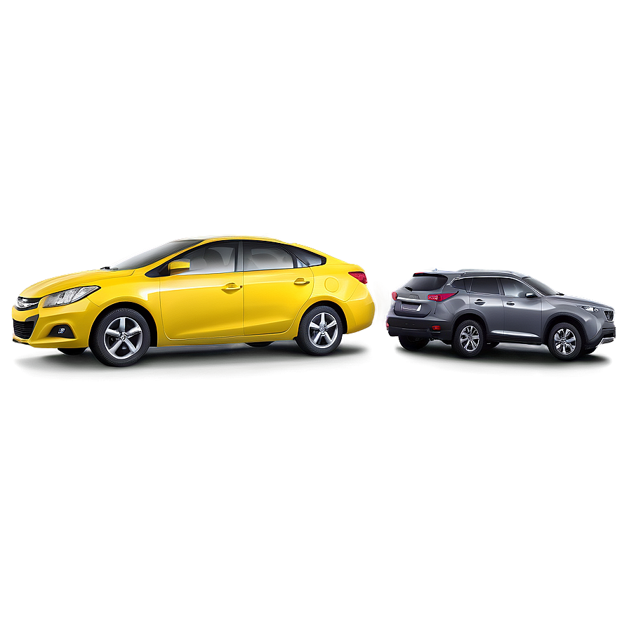 Yellow Family Car Png 62