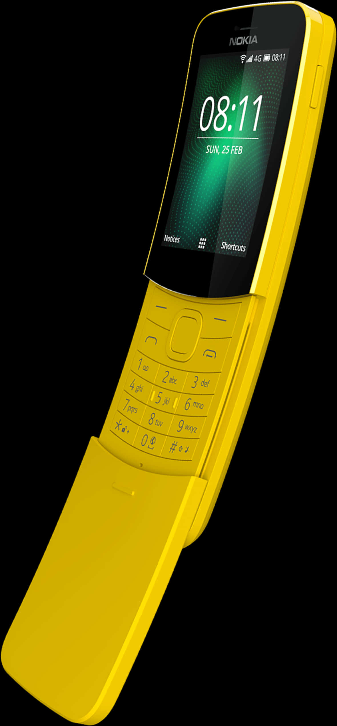 Yellow Flip Phone Nokia