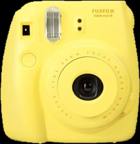 Yellow Fujifilm Instax Mini8 Camera