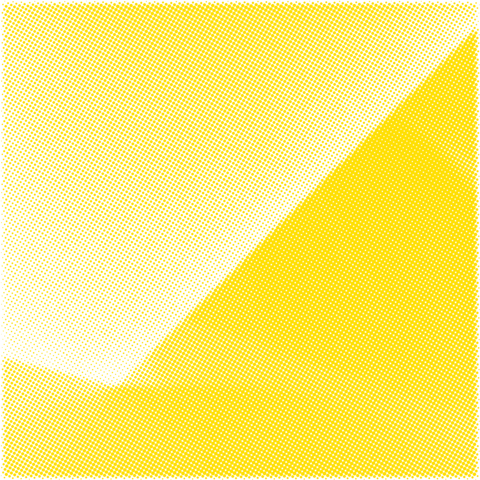 Yellow Halftone Gradient Texture