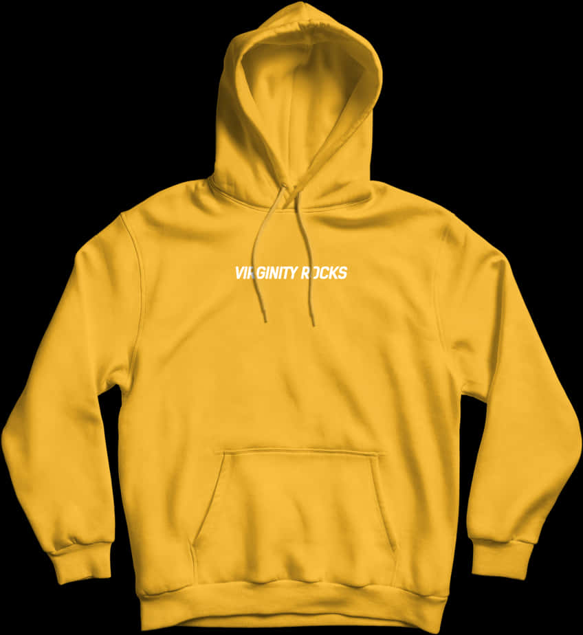 Yellow Hoodie Mockup