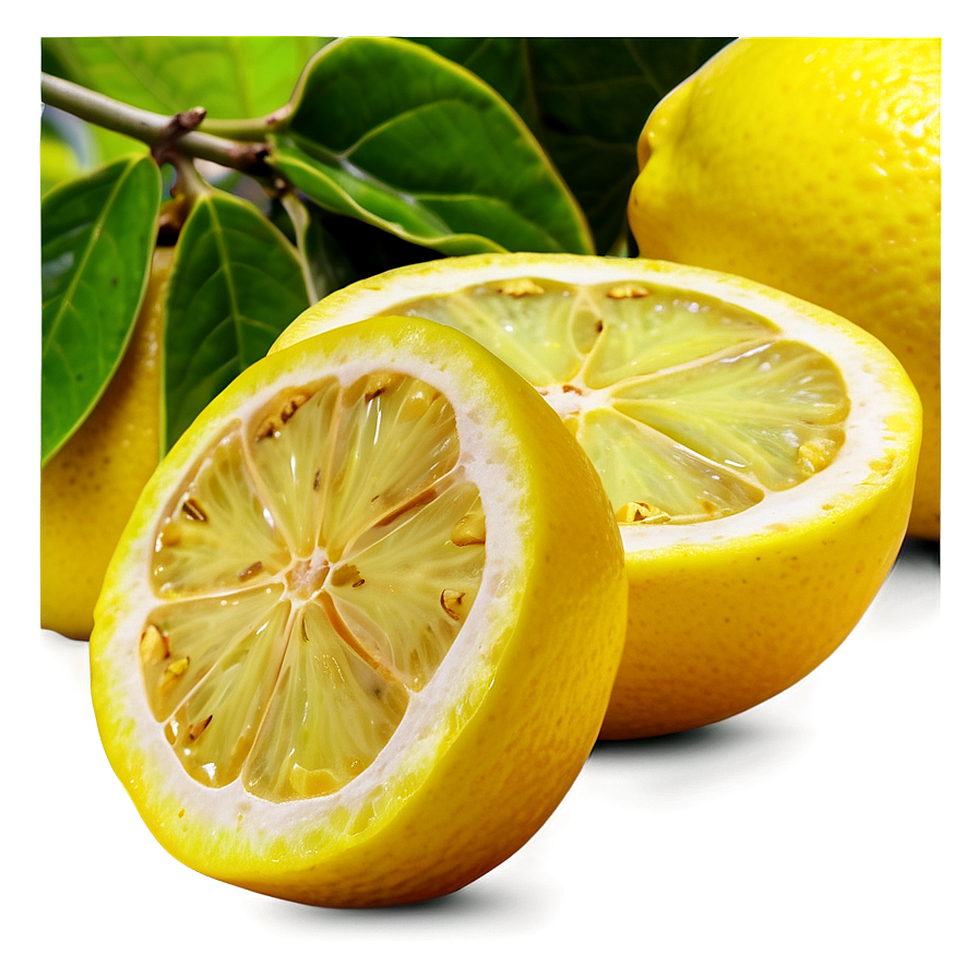 Yellow Lemons Png Gny