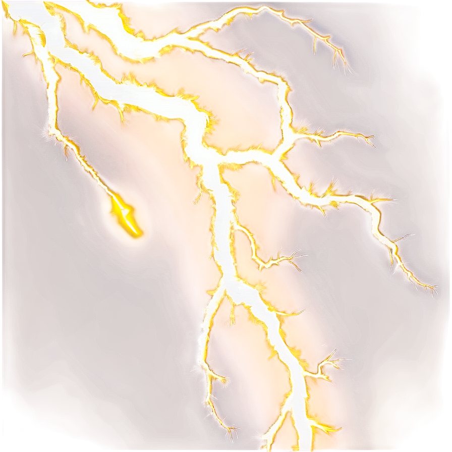 Yellow Lightning Impact Png Nnq