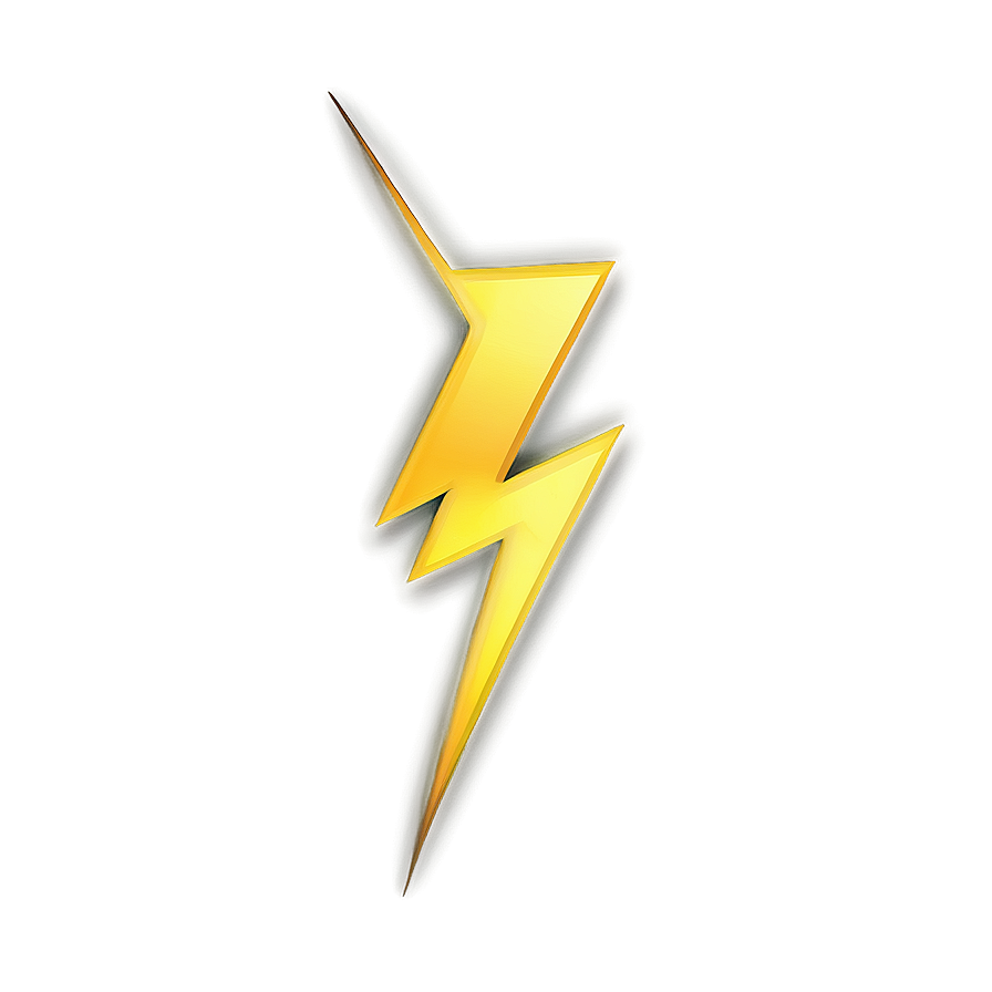 Yellow Lightning Png 06132024