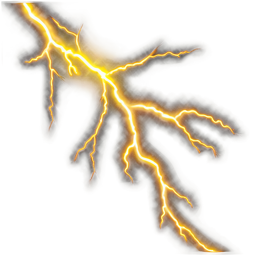 Yellow Lightning Png 06132024