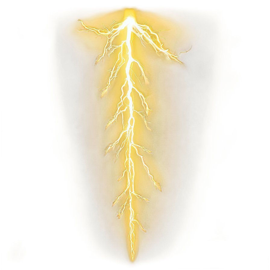 Yellow Lightning Ray Png 18