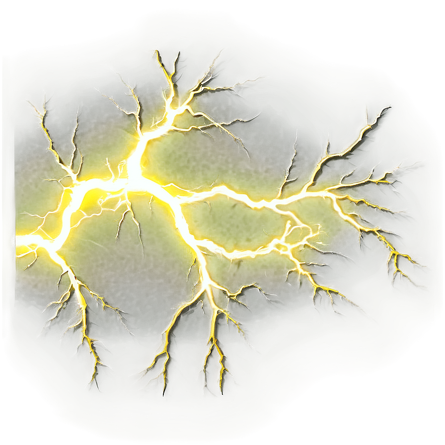 Yellow Lightning Vein Png 7