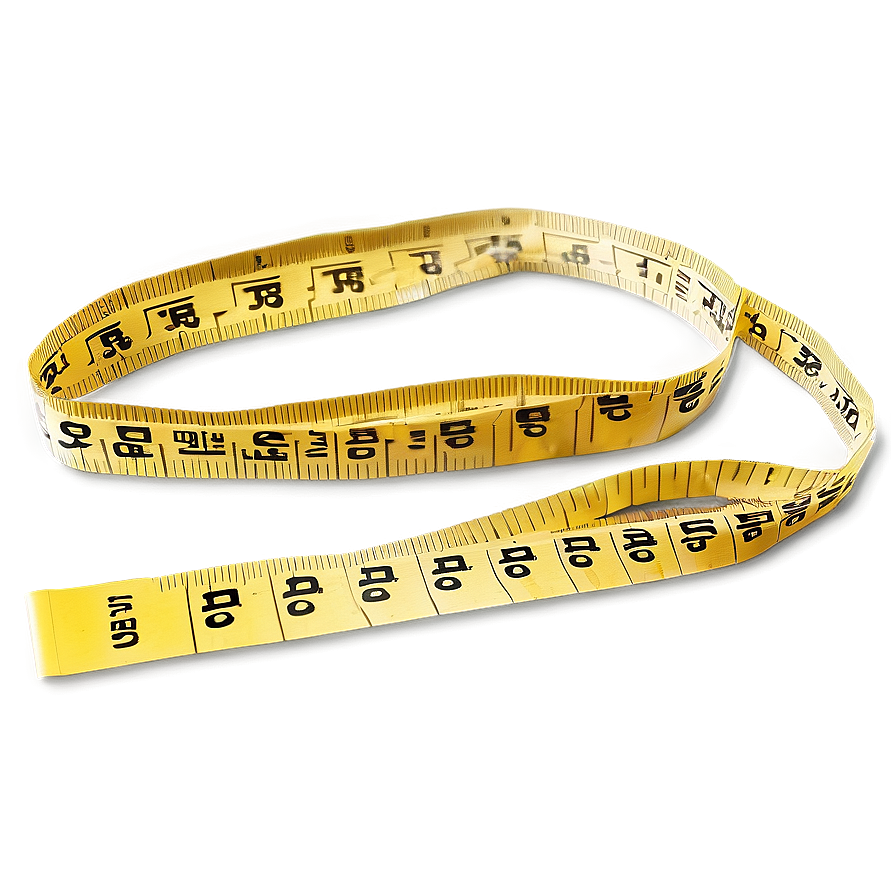 Yellow Measuring Tape Png Yef68