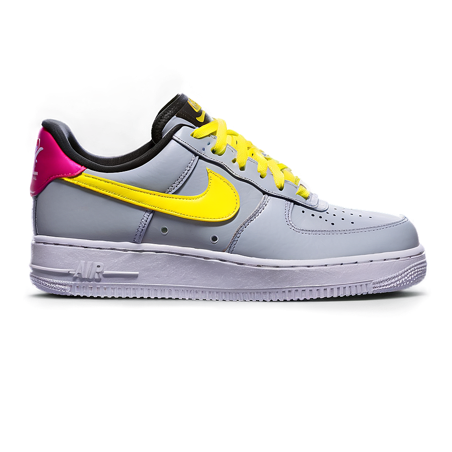 Yellow Nike Air Force 1 Png 06262024