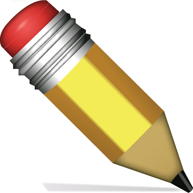 Yellow Pencil Clipart