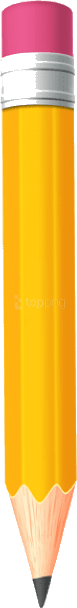 Yellow Pencil Clipart