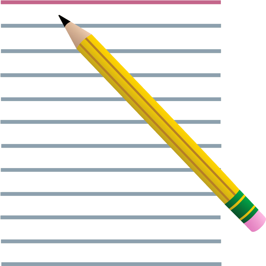 Yellow Pencil Clipart