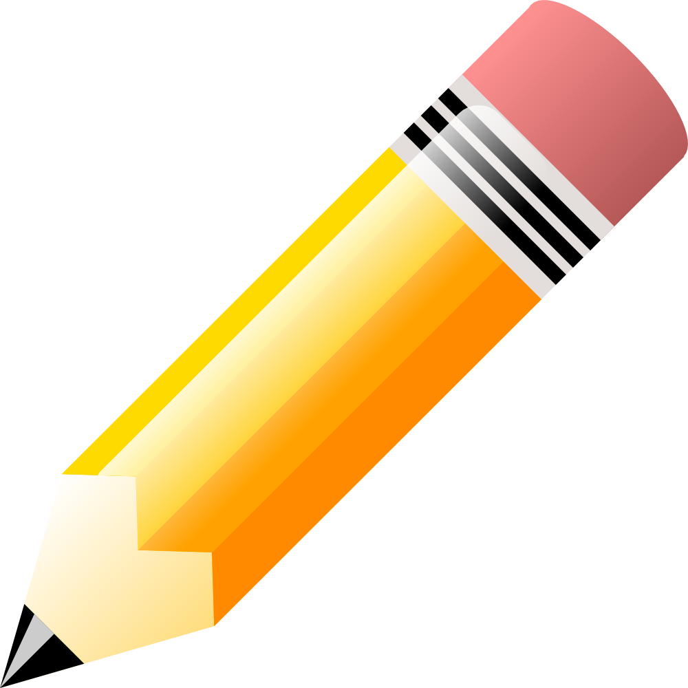 Yellow Pencil Clipart.png