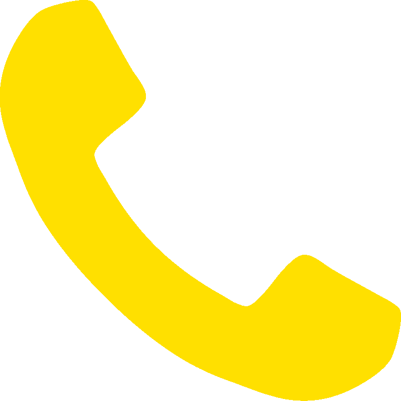 Yellow Phone Icon Contact