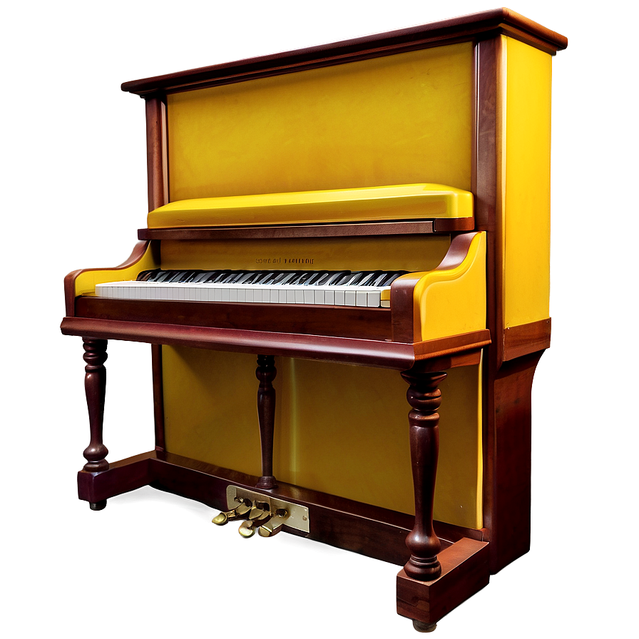 Yellow Piano Png Yfr48