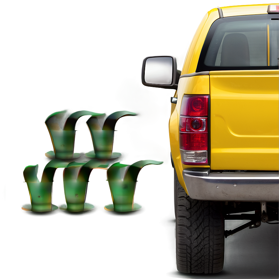 Yellow Pickup Truck Png 06252024