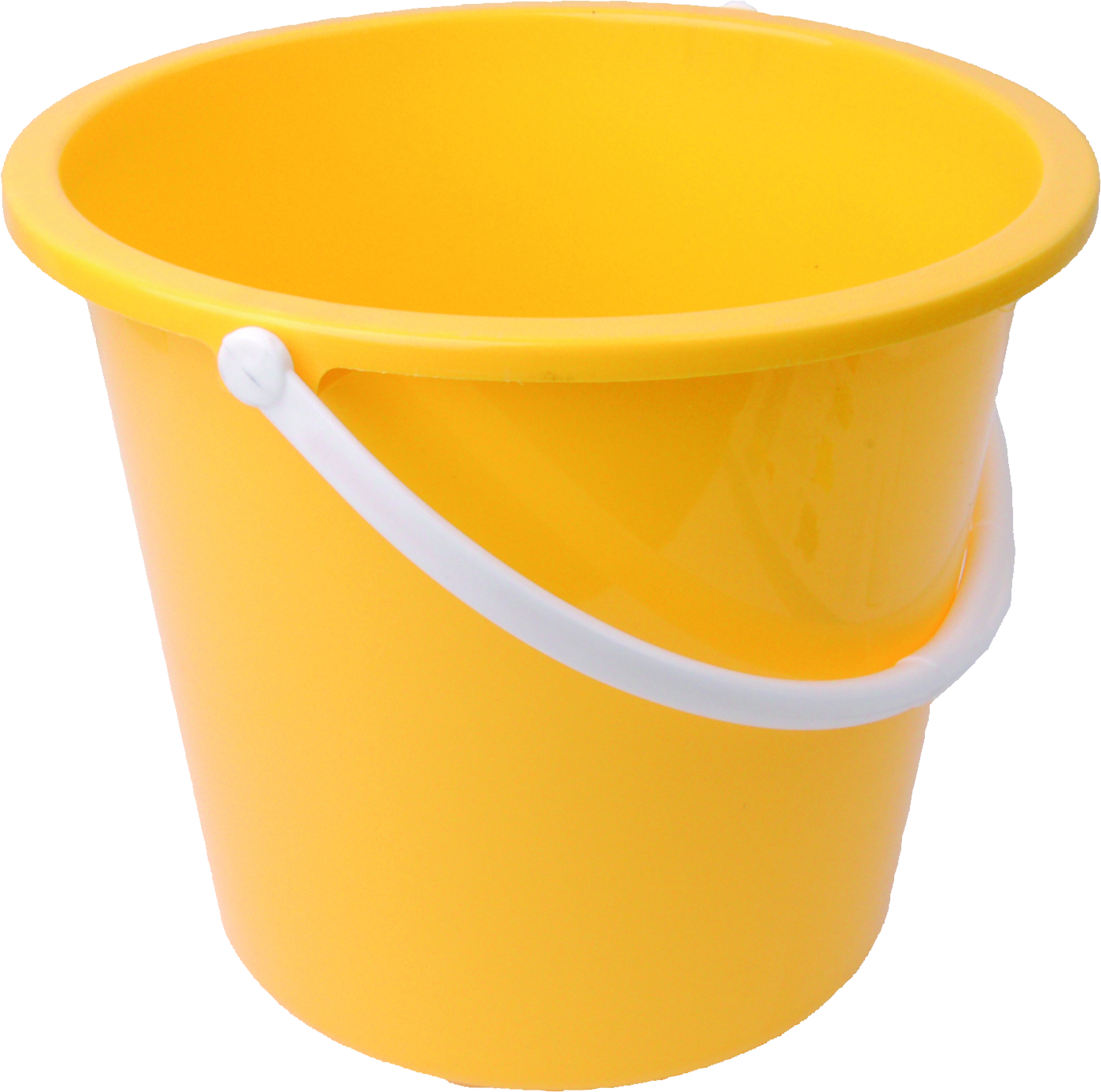 Yellow Plastic Bucketwith Handle