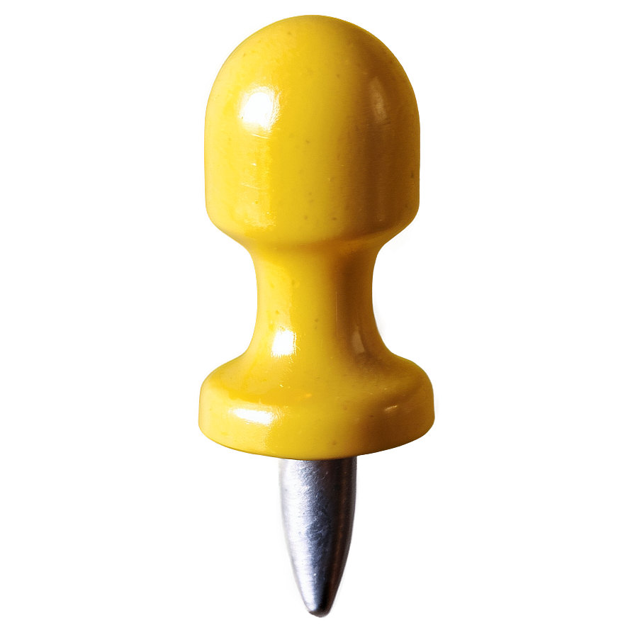 Yellow Push Pin Png Yyi21