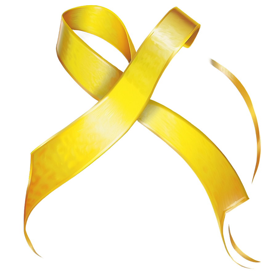 Yellow Ribbon Banner Png 33