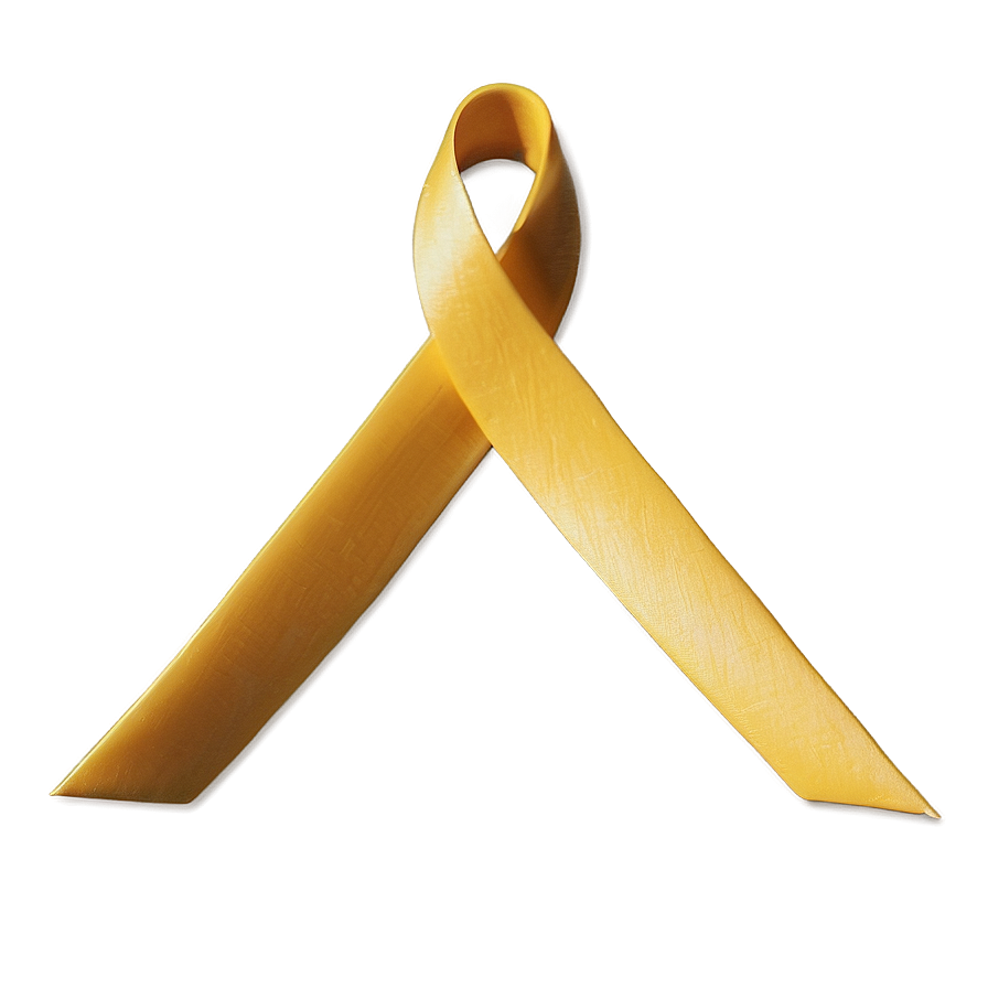 Yellow Ribbon Curl Png 56