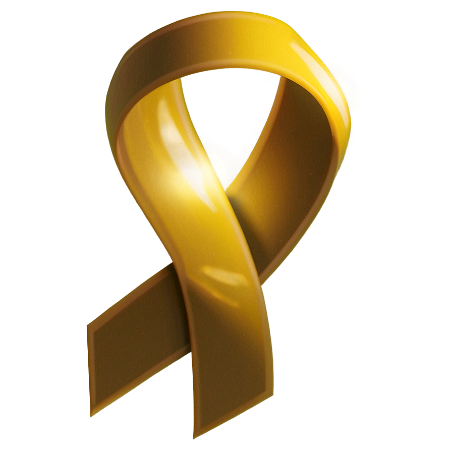 Yellow Ribbon Icon Png 1