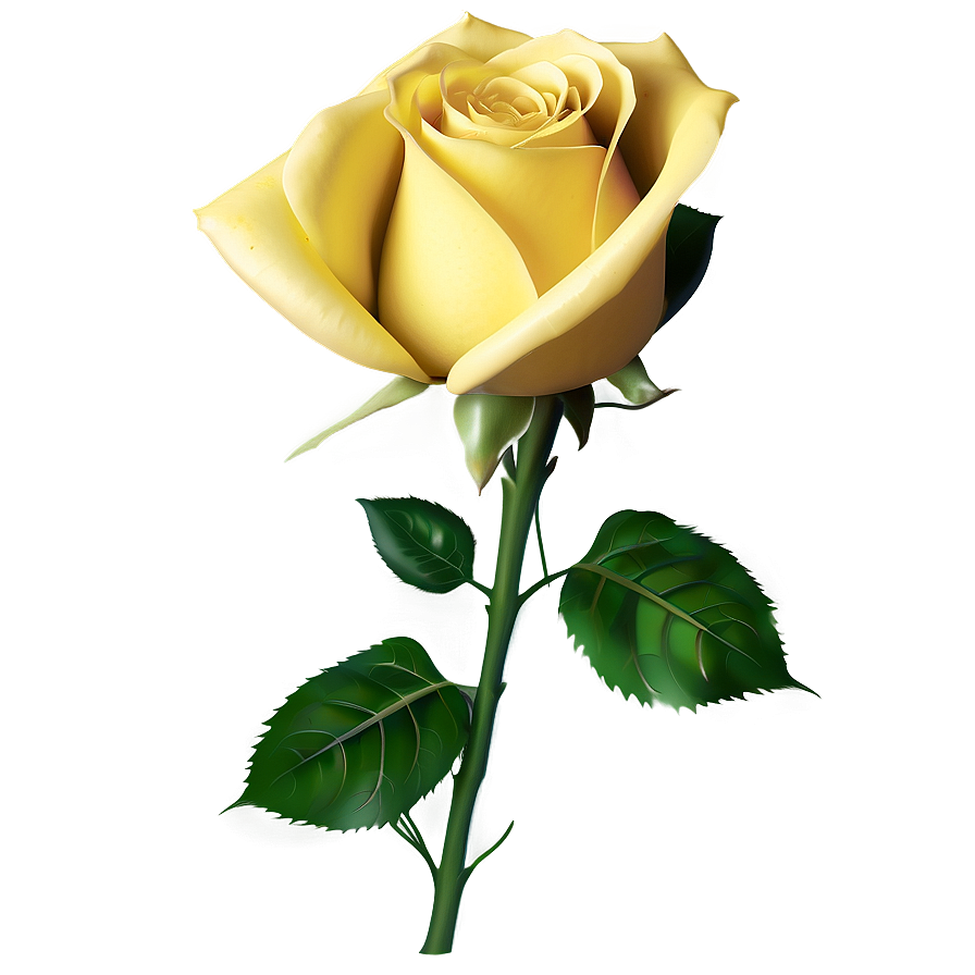 Yellow Rose Png 75